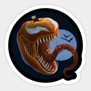 Pumpkin Venom Sticker